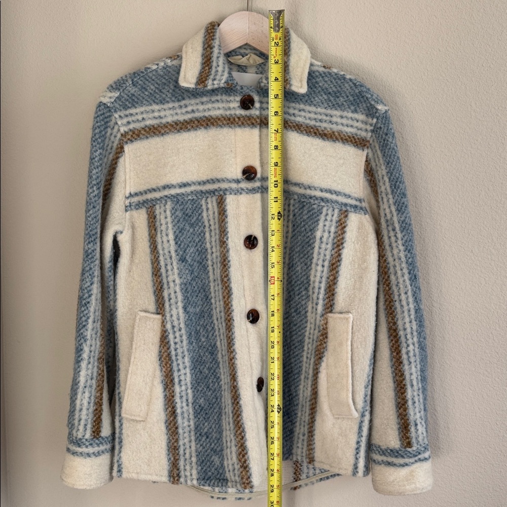 Samsøe Samsøe Rosa Wool Shirt Jacket XS - Picture 8 of 13